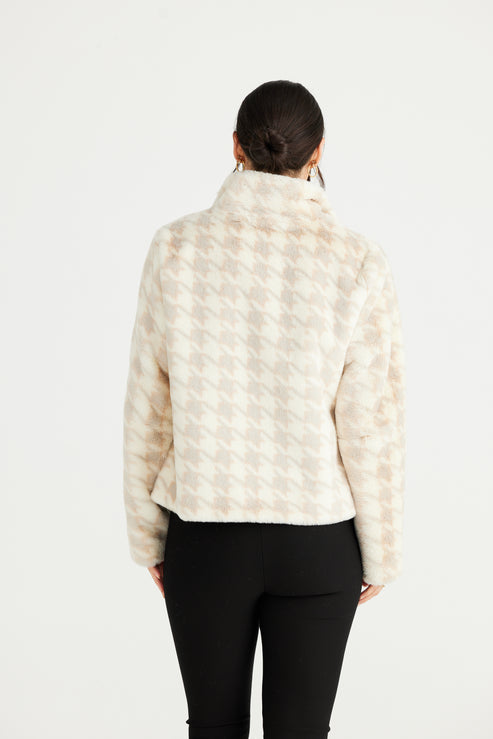 Ascot Jacket - Houndstooth