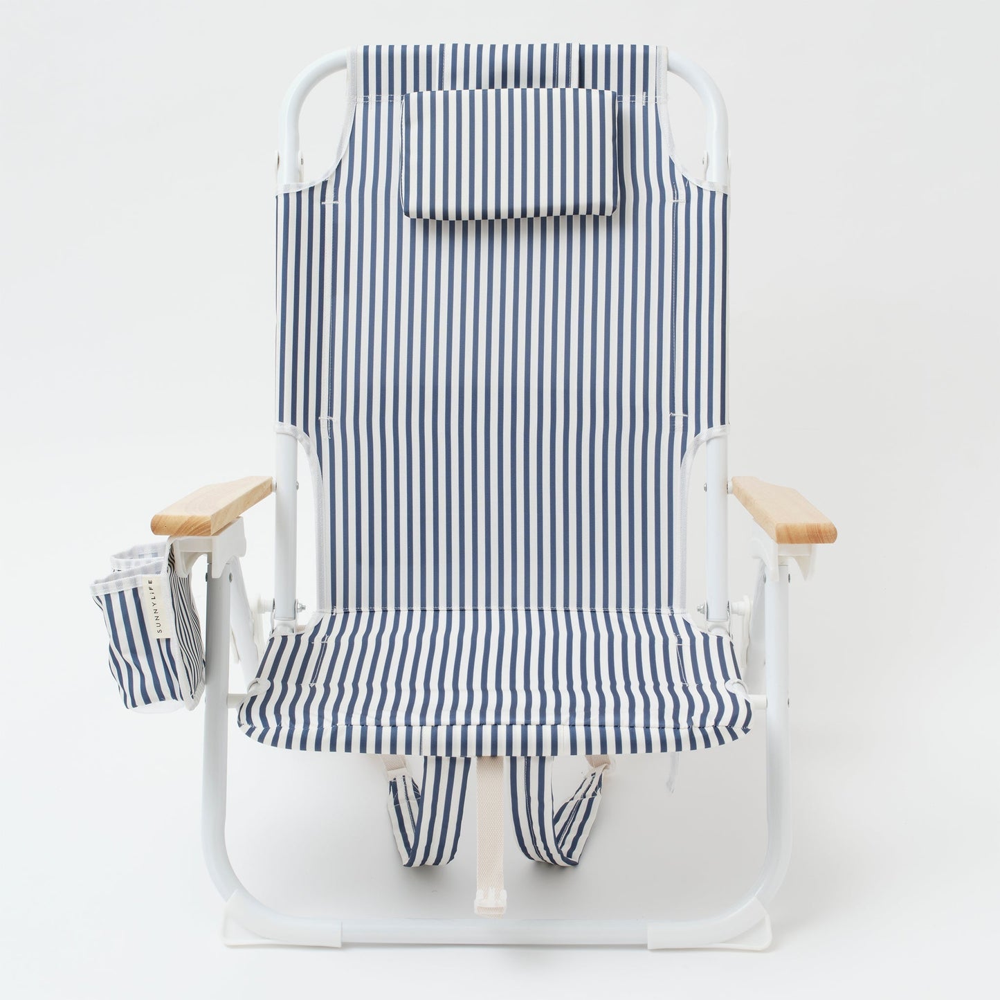 Deluxe Beach Chair - Coastal Blue