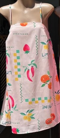 Peach Limone Mini Dress