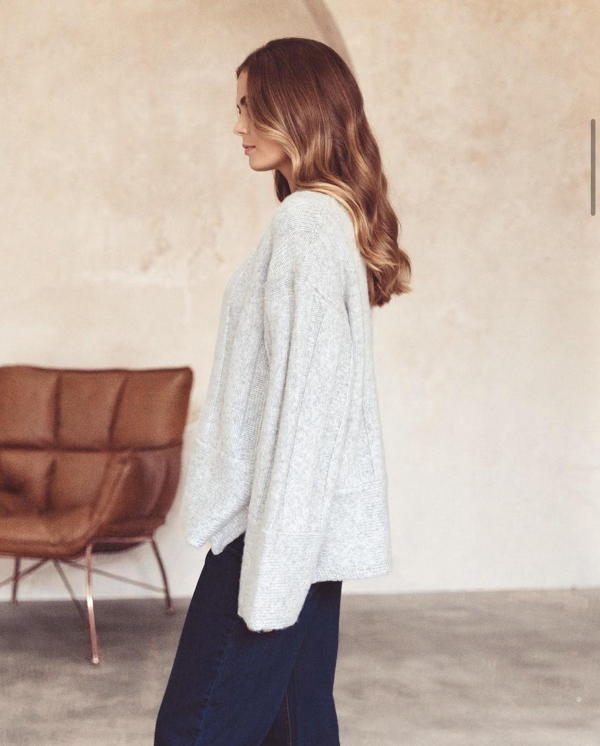 Indiana Sweater - Marle Grey
