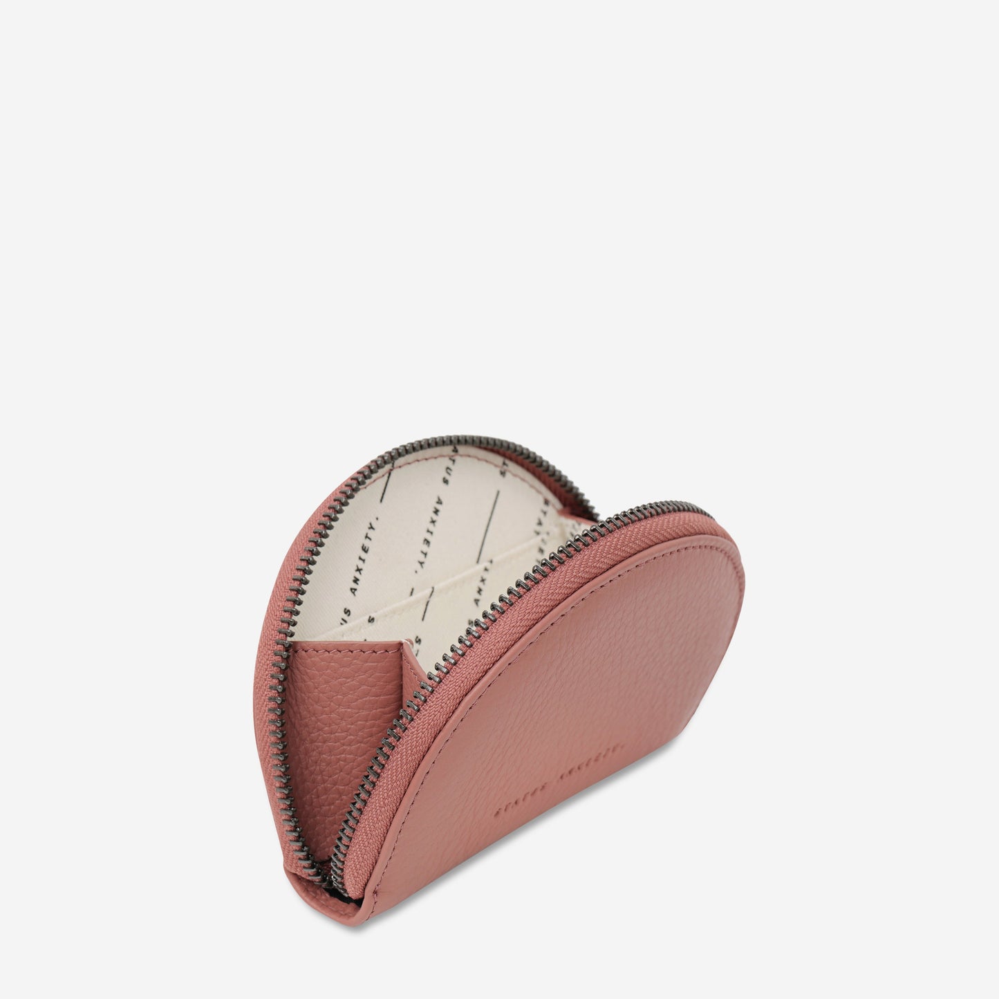 Lucid Leather Wallet - Dusty Rose