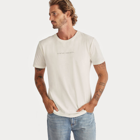 Think It Over Men's Tee - Off White