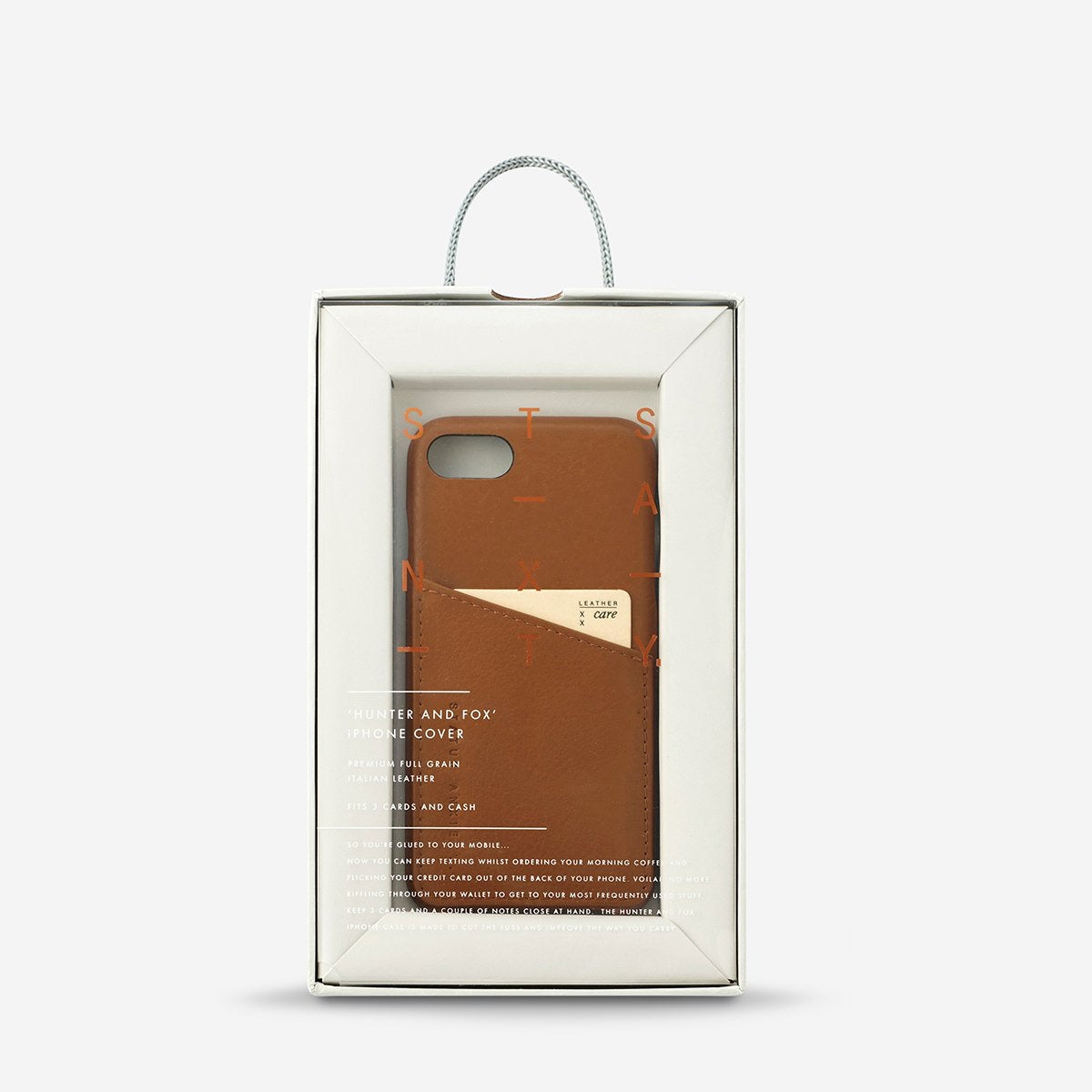 Leather iPhone Cover 11 Pro  - Tan