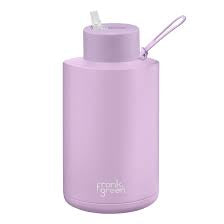 68 oz Stainless Steel Ceramic Reusable Bottle With Straw Lid- Lilac Haze
