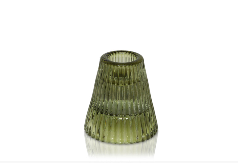 Carlo Vintage Candle Holder - Moss