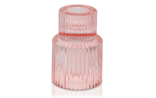 Arlo Vintage Candle Holder - Rosé