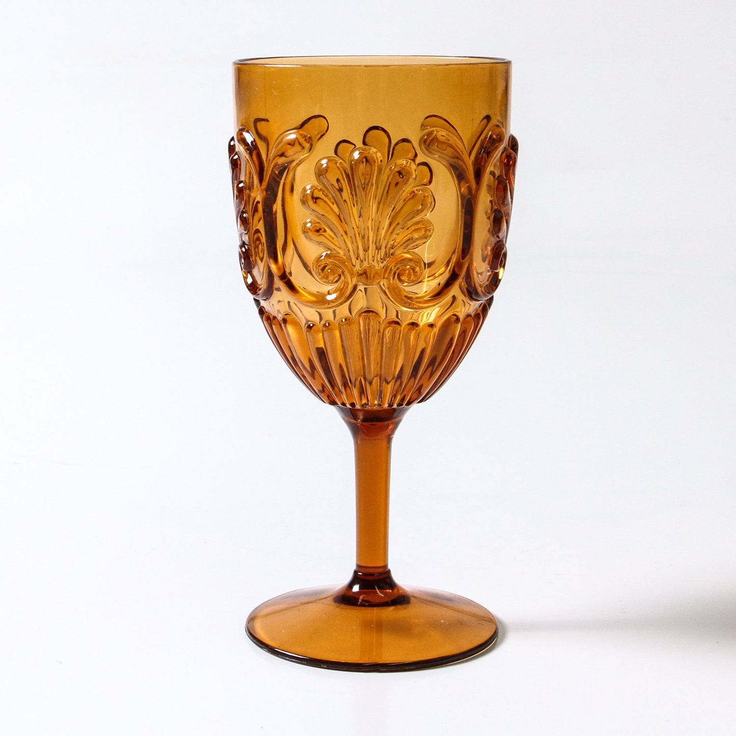 Flemington Acrylic Goblet - Amber