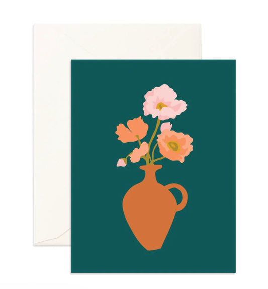 Muse Poppies Card