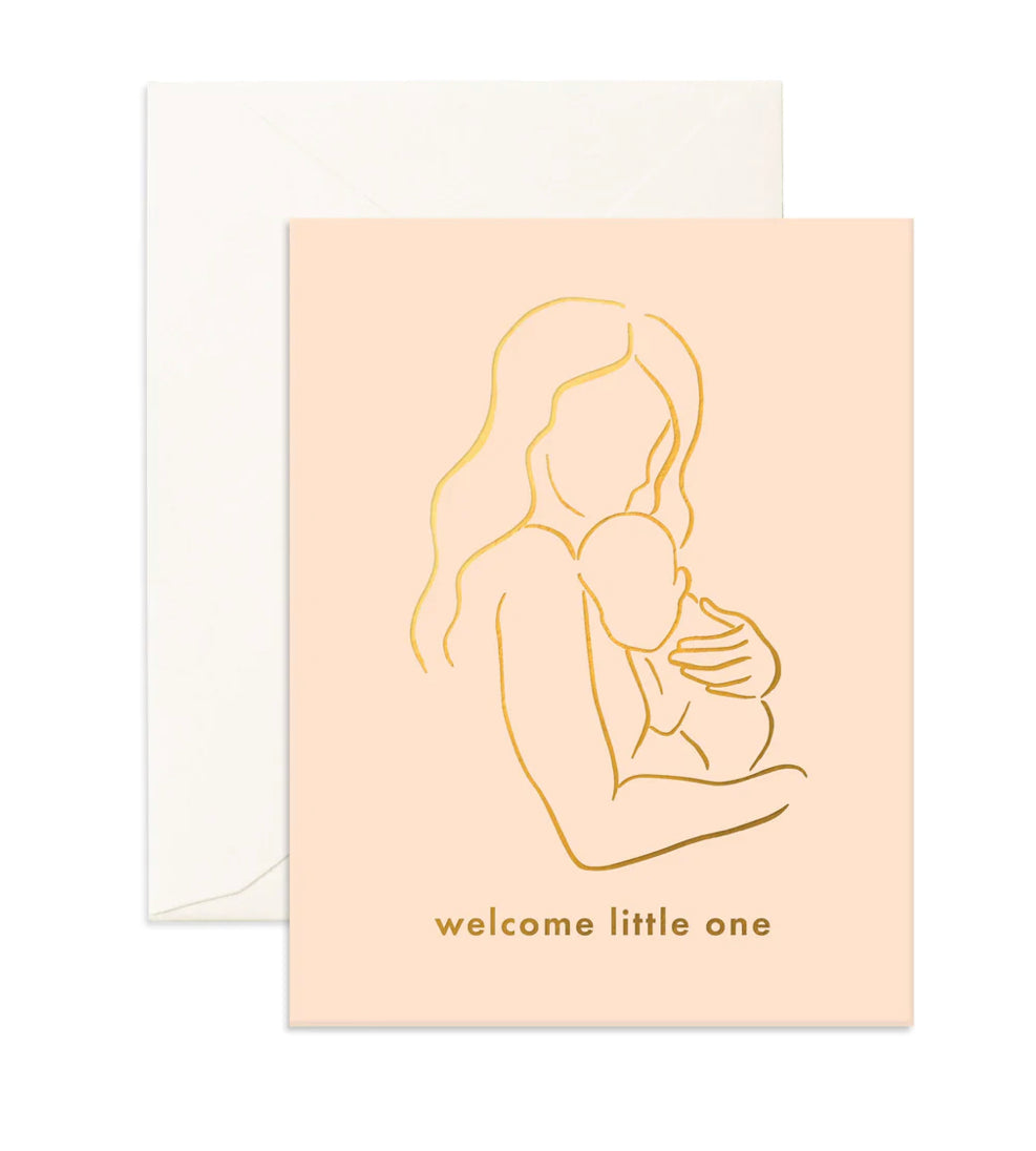 Little One Mama Greeting Card
