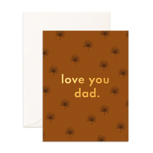 Love you dad. Card