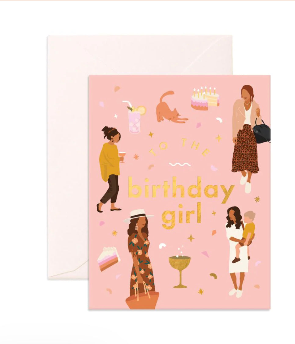 Muse Birthday Girl Card