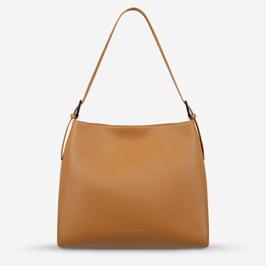 Forget About It Leather Bag - Tan
